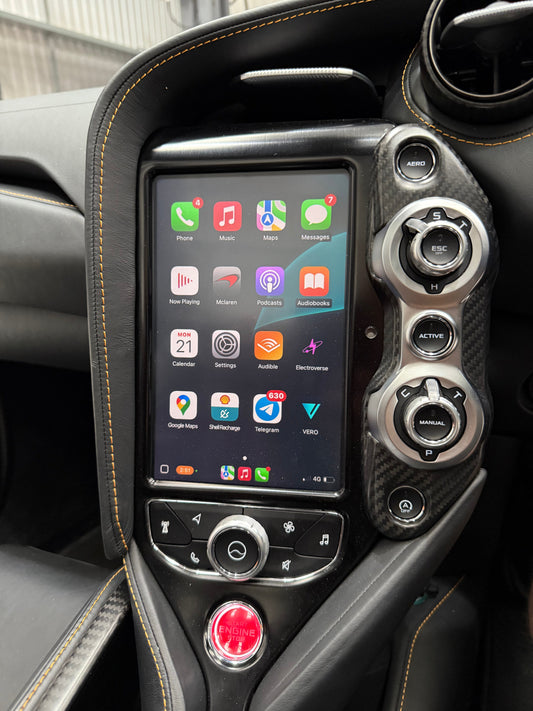 McLaren Apple Car Play Installation