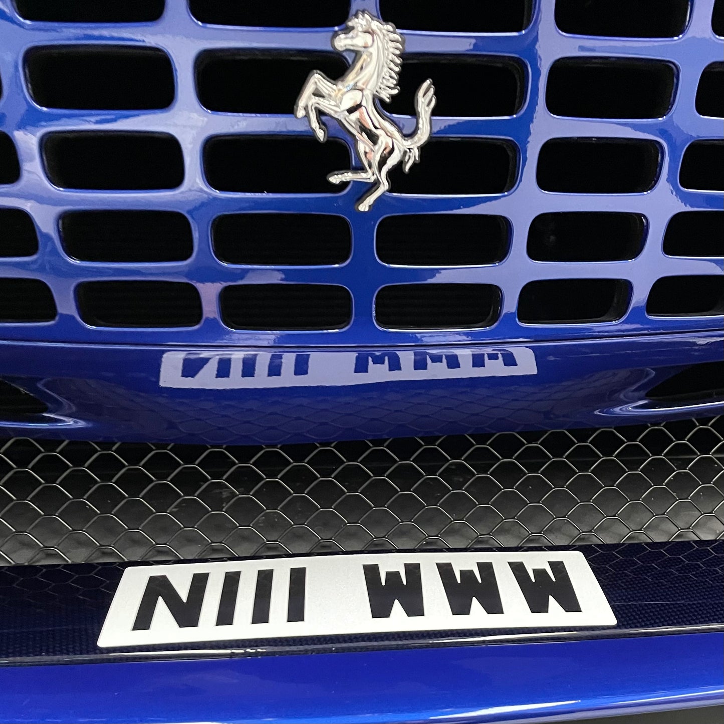 Sticker Show Number Plate 9x3